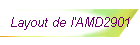 Layout de l'AMD2901